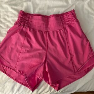 Lululemon Hotty Hot High-Rise Lined Shorts 4”